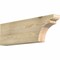 Ekena Millwork Yorktown Rough Sawn Rafter Tail, Douglas Fir, 4"W x 10"H x 32"L RFT04X10X32YOR00RDF - alternate 1